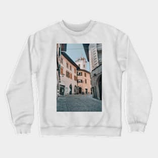 Italian Village Photograph Crewneck Sweatshirt